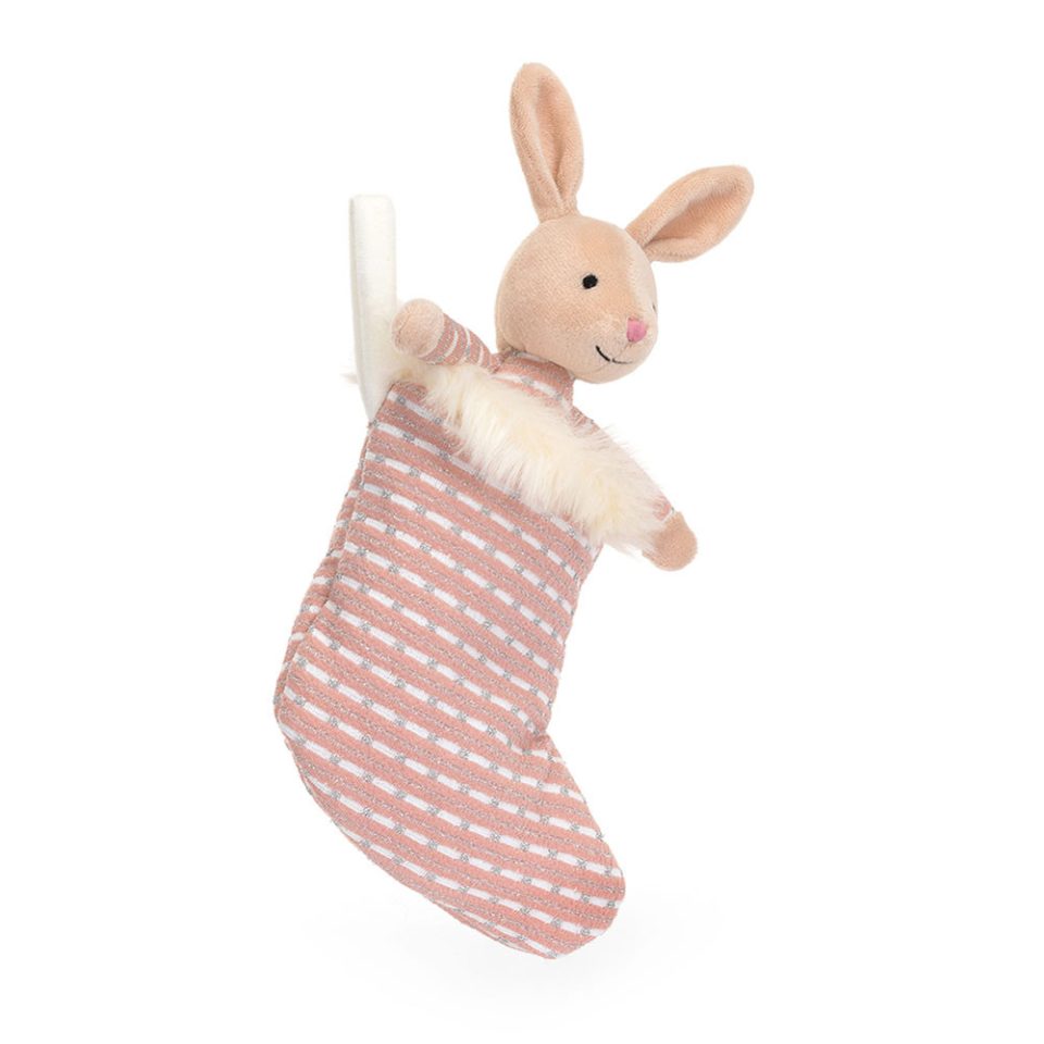 Shimmer Stocking Bunny